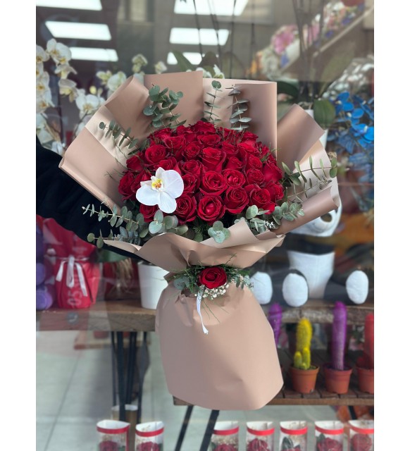 41 kırmızı gül